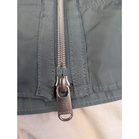 ATHLETA Drip Drop Jacket Minimalistic Grey Lightweight Gray/Green S Small - Picture 7 of 16